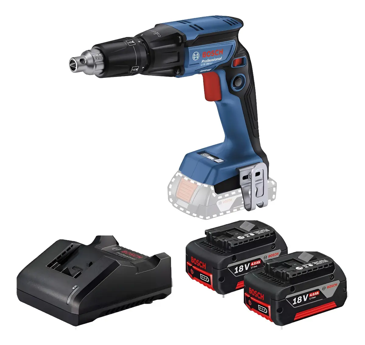 Parafusadeira Bosch GTB 185-LI em lista de melhores parafusadeiras para drywall em 2026.