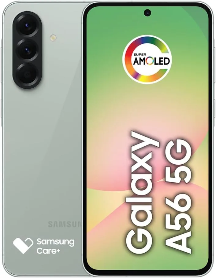 Samsung Galaxy A56 5G 256GB em lista de melhores celulares Samsung para comprar em 2026.
